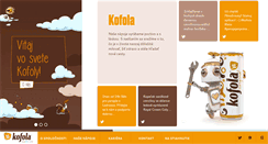 Desktop Screenshot of firma.kofola.sk