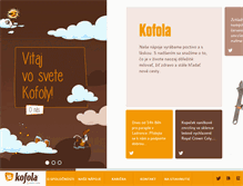 Tablet Screenshot of firma.kofola.sk